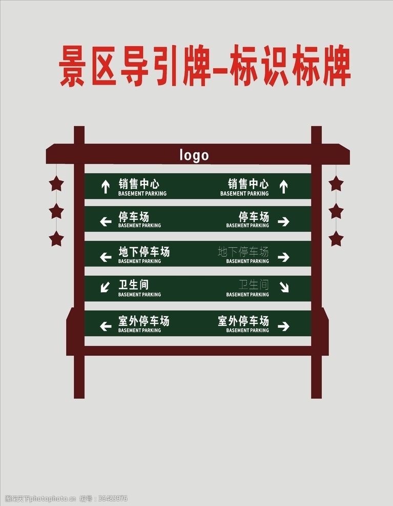 景区导引牌